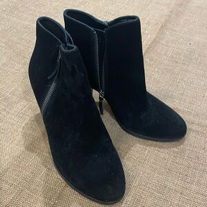 Cole Haan double zip ankle boots